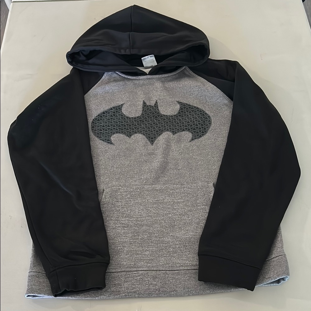 Batman Gray and Black Hoodie